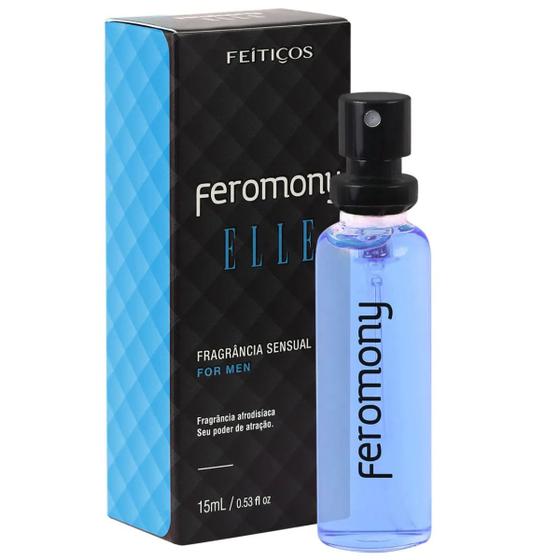 Imagem de Perfume Ativa Feromonios Amadeirado Feromony Elle 15ml