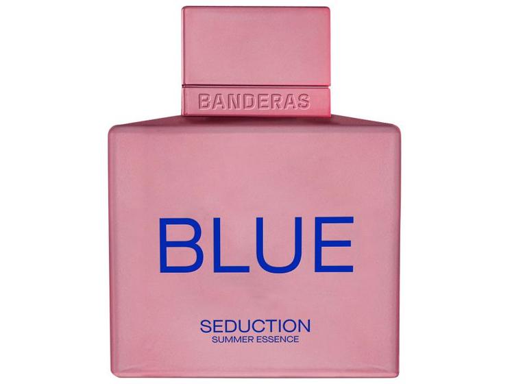 Perfume Banderas Blue Seduction Summer Essence Feminino Eau de Toilette 100ml Imagem de Perfume Banderas Blue Seduction Summer Essence Feminino Eau de Toilette 100ml