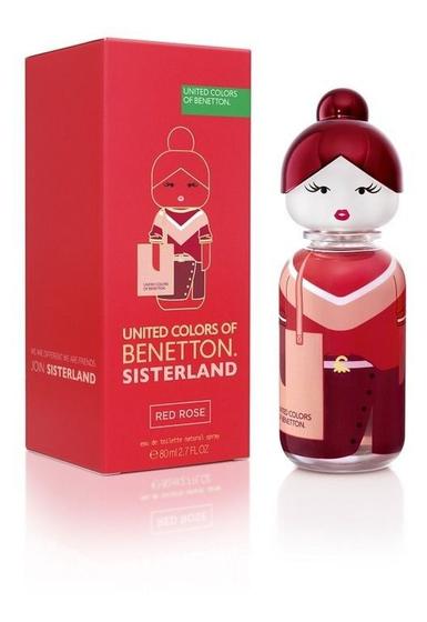 Imagem de Perfume Benetton Sisterland Red Rose Eau de Toilette 80ml Feminino