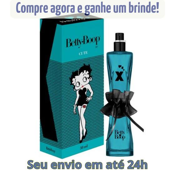 Imagem de Perfume betty boop cute feminina 50ml - original