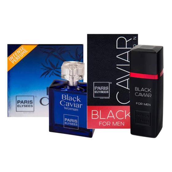 Imagem de Perfume Black Caviar + Black Caviar Woman - Paris Elysses