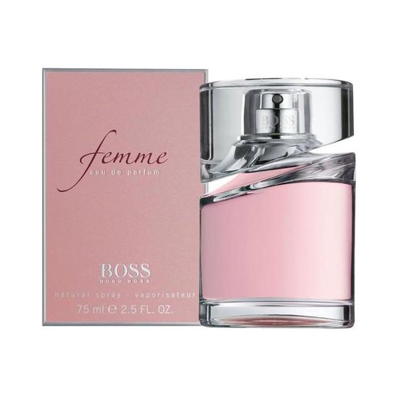 Perfume Boss Femme Feminino Eau de Parfum 75ml Hugo Boss Menor preço em Perfume Boss Femme Feminino Eau de Parfum 75ml Hugo Boss