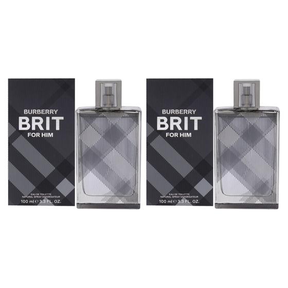 Imagem de Perfume Burberry Brit Burberry Masculino EDT 100ml Spray, pacote com 2