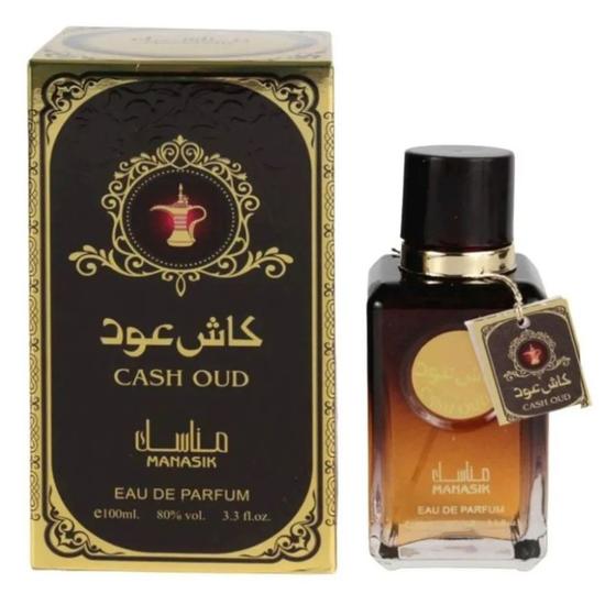 Imagem de Perfume Cash Oud Manasik Unissex Eau de Parfum 100ml