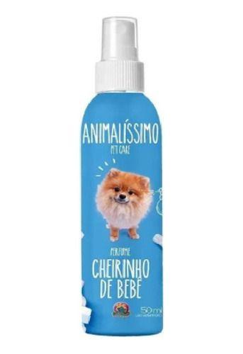 Imagem de Perfume Colônia Animalíssimo Pet Cachorro Gato Cão Pet 50ml