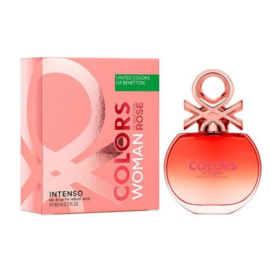 Perfume Colors Rose Intenso Feminino Benetton Eau de Parfum 80ml Menor preço em Perfume Colors Rose Intenso Feminino Benetton Eau de Parfum 80ml