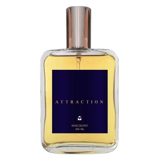 Perfume com Ferômonios Attraction 100ml Masculino Essência do