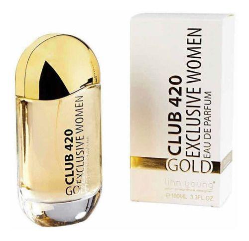 Imagem de Perfume Coscentra Linn Young Club 420 Gold - Feminino Eau de Parfum 100ml