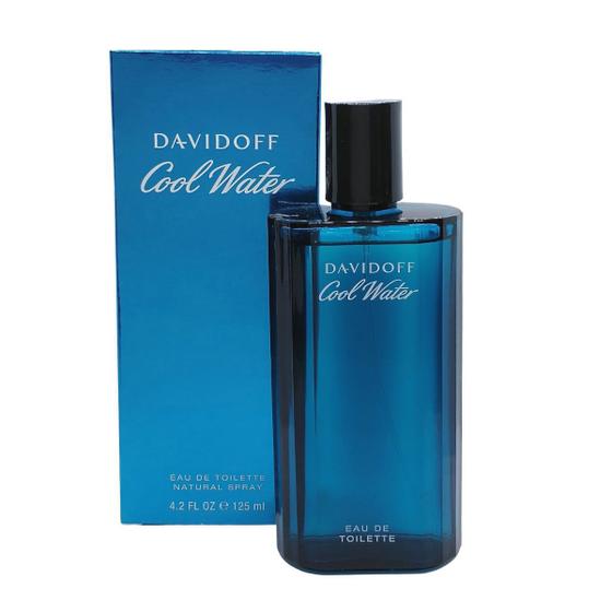 Imagem de Perfume Davidoff Cool Water 125ml Original Lacrado Masculino Aromático Aquático 