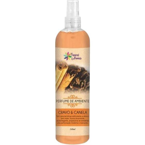 Imagem de Perfume De Ambiente 240Ml Cravo E Canela Tropical Aromas