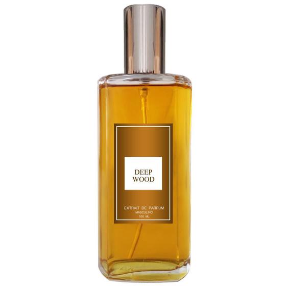 Perfume Deep Wood Masculino 100ml - Extrait de Parfum - Essência do ...