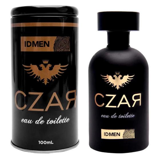 Imagem de Perfume Eau De Toillet Lata Czar Black 100Ml Idmen
