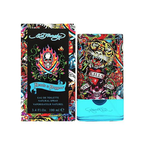 Imagem de Perfume Ed Hardy Hearts & Daggers de Christian Audigier para homens - spray EDT de 100 ml