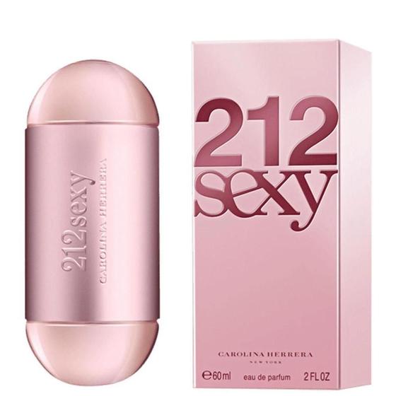 Imagem de Perfume Feminino 212 Sexy 60ml Carolina Herrera Eau De Parfum 