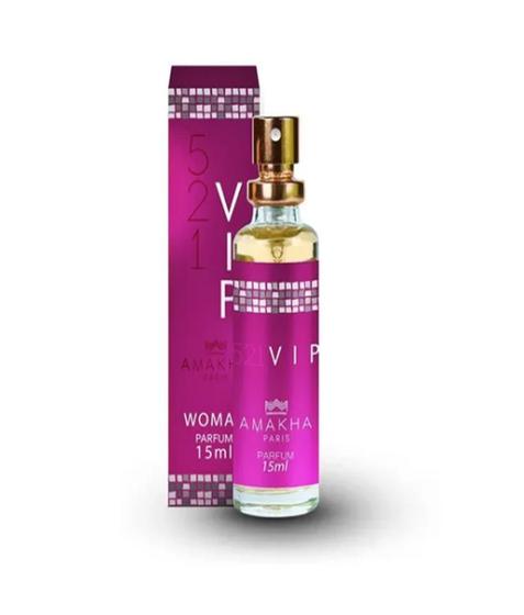 Imagem de Perfume Feminino 521 Vip Amakha Paris 15ml Para Bolso Bolsa