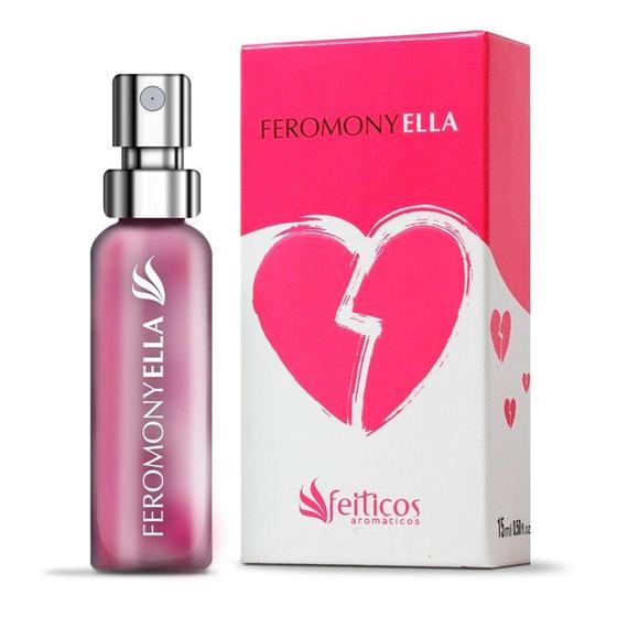 Imagem de Perfume Feminino Afrodisíaco Feromony Ella - 15 ml - Feitiços