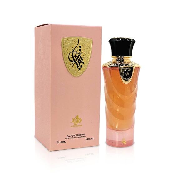 Imagem de Perfume Feminino Árabe Al Wataniah Tibyan 100ml Eau de Parfum Importado - Selo Adipec