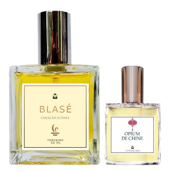 Imagem de Perfume Feminino Blasé 50ml + Opium de Chine 30ml