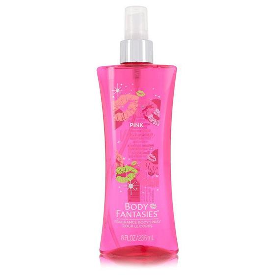 Imagem de Perfume Feminino Body Fantasies Signature Pink Vanilla Kiss Fantasy  Parfums De Coeur 240 ml Body