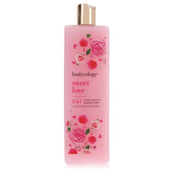 Imagem de Perfume Feminino Bodycology Sweet Love  Bodycology 16 oz Body Wash & Bubble Bath