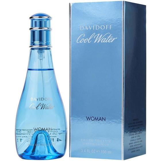 Imagem de Perfume Feminino Cool Water Davidoff Eau De Toilette Spray 100 Ml