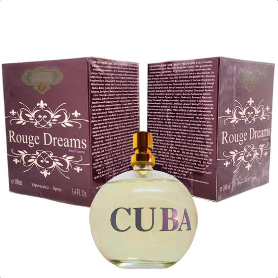 Imagem de Perfume  Feminino Cuba Rouge Dreams +Cuba Rouge Dreams 100ml