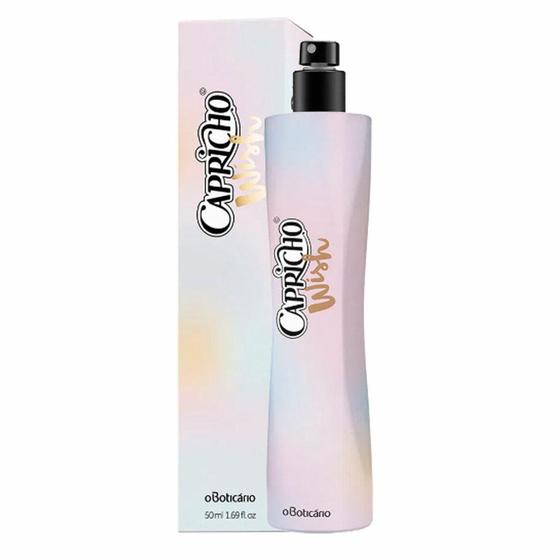 Perfume Feminino Desodorante Colônia 50ML Capricho Wish - Boticário Menor preço em Perfume Feminino Desodorante Colônia 50ML Capricho Wish - Boticário