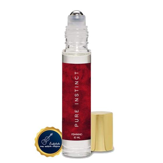 Perfume Feminino Feromônios Pure Instinct 10ml - Roll On Menor preço em Perfume Feminino Feromônios Pure Instinct 10ml - Roll On