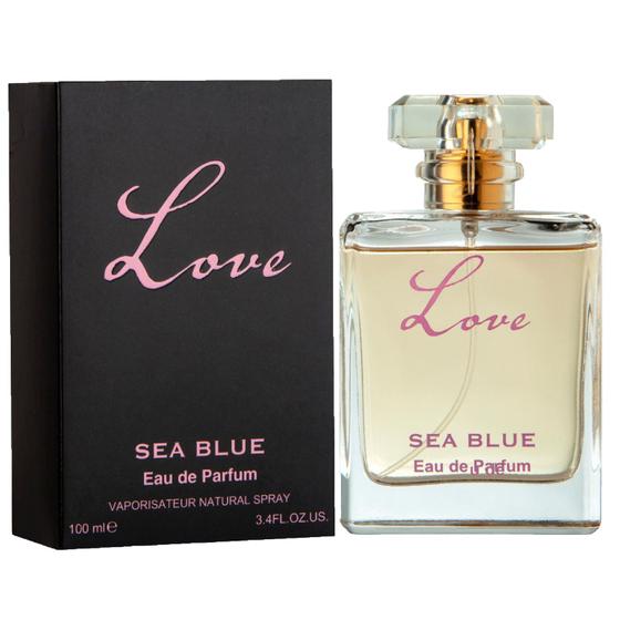 Imagem de Perfume Feminino Love Importado 100ml Sea Blue