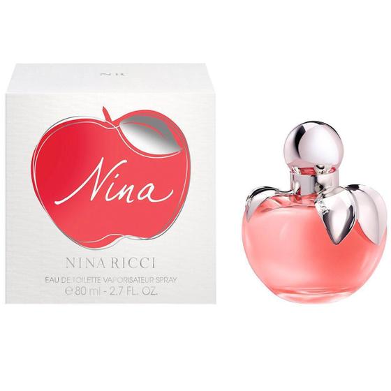 Perfume Feminino Nina Nina Ricci Eau de Toilette 80ml Menor preço em Perfume Feminino Nina Nina Ricci Eau de Toilette 80ml
