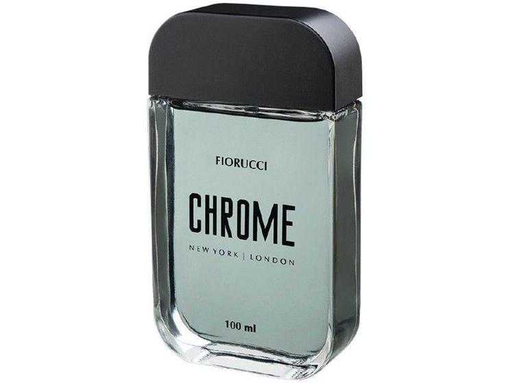 Perfume Fiorucci Chrome Black Masculino Deo Colônia 100ml Perfume