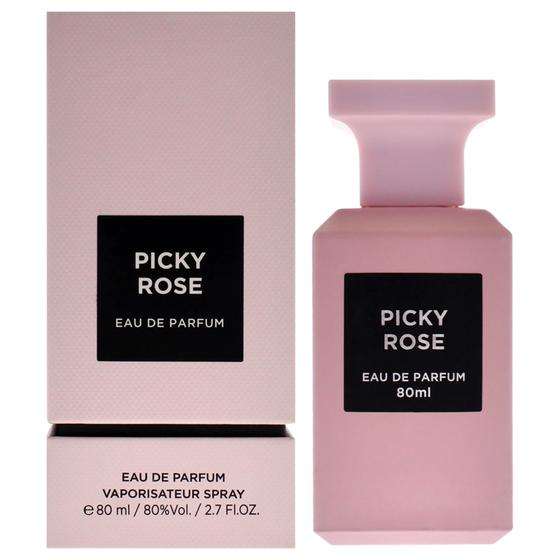 Imagem de Perfume Fragrance World Picky Rose Eau de Parfum 80 ml para mulheres