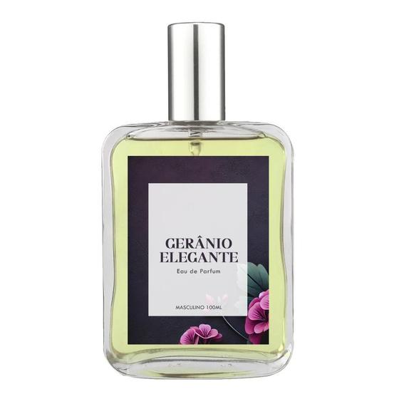 Imagem de Perfume Gerânio Elegante Masculino 100Ml - Natural E Vegano