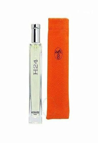 Imagem de Perfume Hermes H24 Eau de Toilette 15ml para homens com bolsa