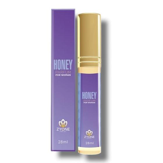 Imagem de Perfume Honey Feminino 28ml Zyone Alta Fixação Parfum