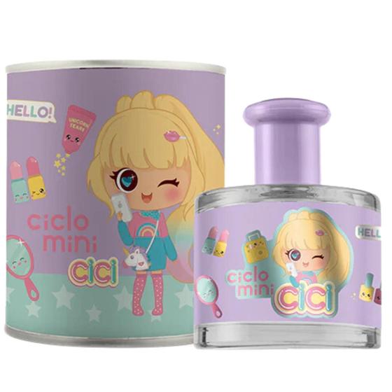 Imagem de Perfume Infantil Deo Colônia Ciclo Cici Bela Lata 100ml Ciclo Cosméticos