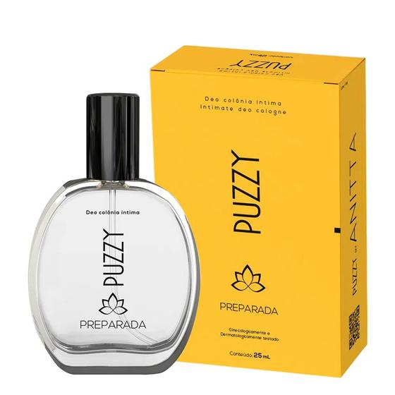 Imagem de Perfume Íntimo Puzzy Preparada Deo Colonia Íntimo morango baunilha e chocolate previne odores hipoalergênico 25ml By Ani