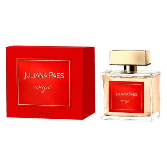 Perfume Juliana Paes Rouge Eau de Colone Feminino 100ml Menor preço em Perfume Juliana Paes Rouge Eau de Colone Feminino 100ml