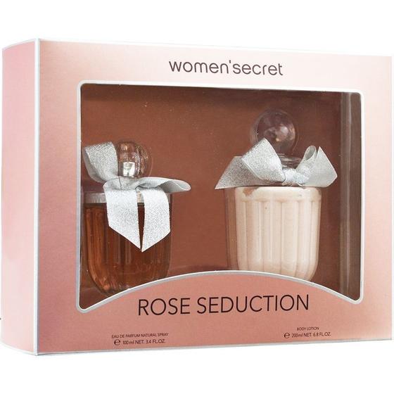 Imagem de Perfume Kit Womensecret Rose Seduction Edp 100Ml Body Loção 200Ml