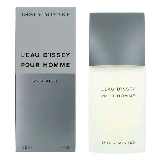 Imagem de Perfume L'Eau D'Issey EDT Spray 4.2 Oz - Fragrância Refrescante e Duradoura