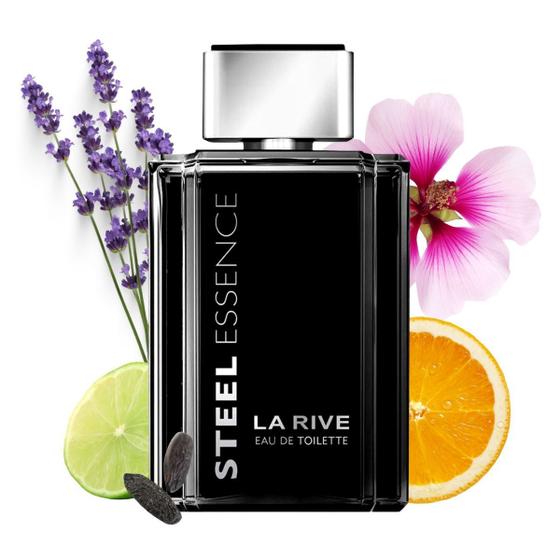 Perfume La Rive Steel Essence Masculino EDT 100 mL Perfume Masculino Magazine Luiza