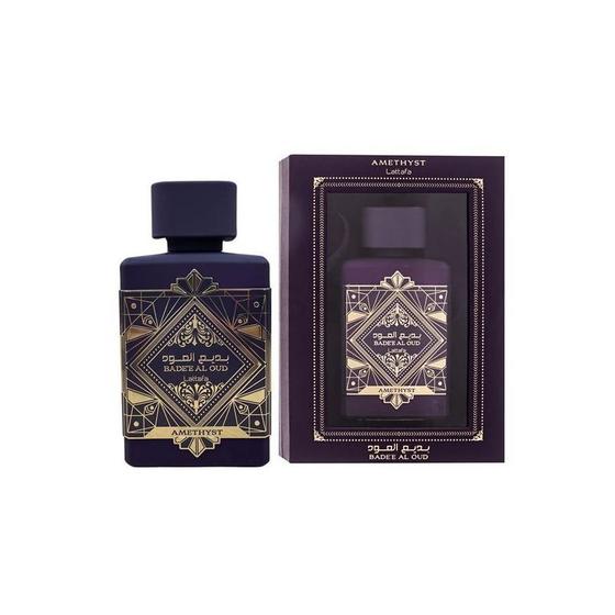 Imagem de Perfume Lattafa A Badee Al Oud Amethyst F Edp 100ml - Fragrância Luxuosa e Sofisticada.