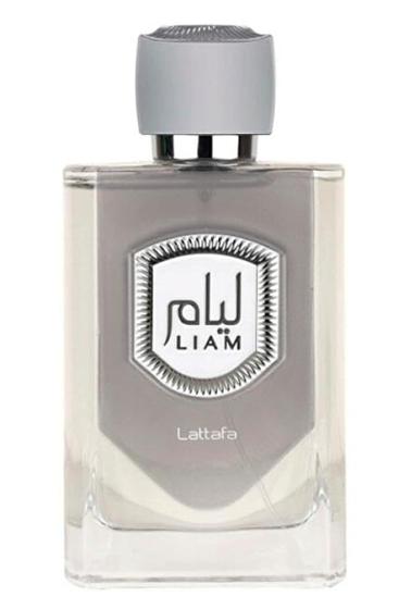 Imagem de Perfume Lattafa Liam Grey Eau de Parfum 100ml para mulheres e homens