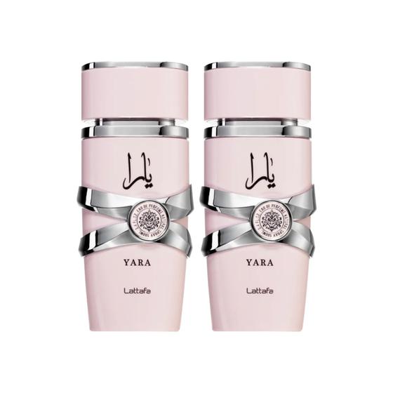 Imagem de Perfume Lattafa Yara Eau de Parfum 100ml - Kit com 2 Unidades