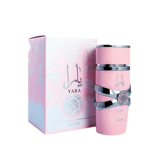 Imagem de Perfume Lattafa Yara EDP 100ml Feminino (Rosa)