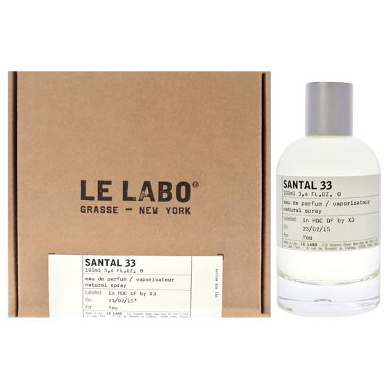 Le Labo Santal 33 by Le Labo Eau De Parfum Spray 3.4 oz