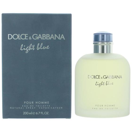 Imagem de Perfume Light Blue Edt Spray 6.7 Oz, Fragrância Fresca e Delicada