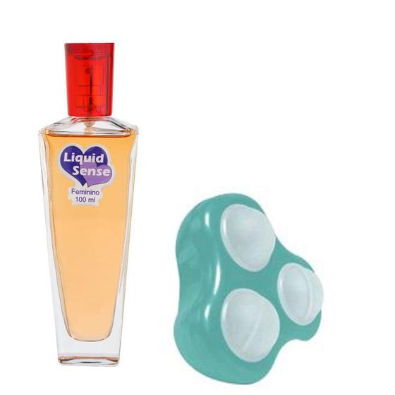 Imagem de Perfume Liquid Sense 100 Ml As Gotas Mágicas + Massageador Tritoc