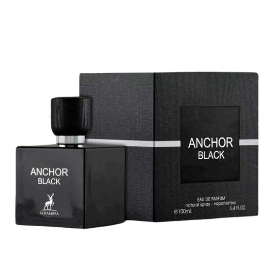 Imagem de Perfume Maison Alhambra Anchor Black Eau de Parfum (100ml) Masculino