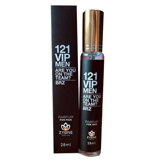 Perfume masculino 121 vip men com 28 ml Zyone Cosméticos - Perfume ...